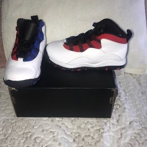 Red white and blue Jordan’s! Brand New